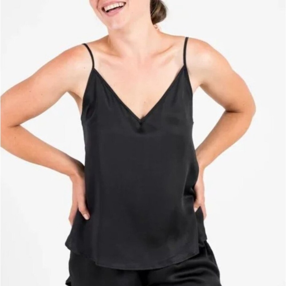 NEW Ettitude Cami in Onyx Black NIB - Size XL